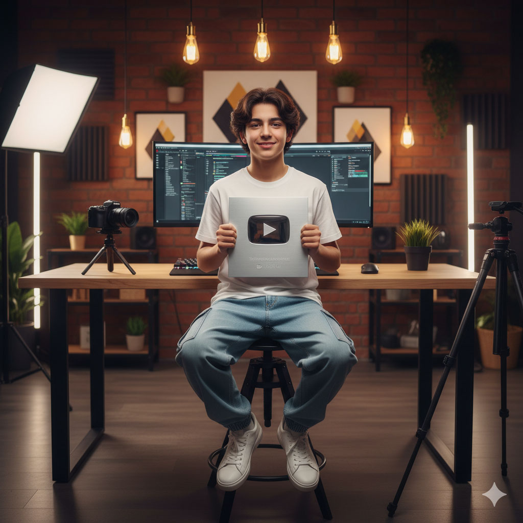 YouTube Silver Play Button