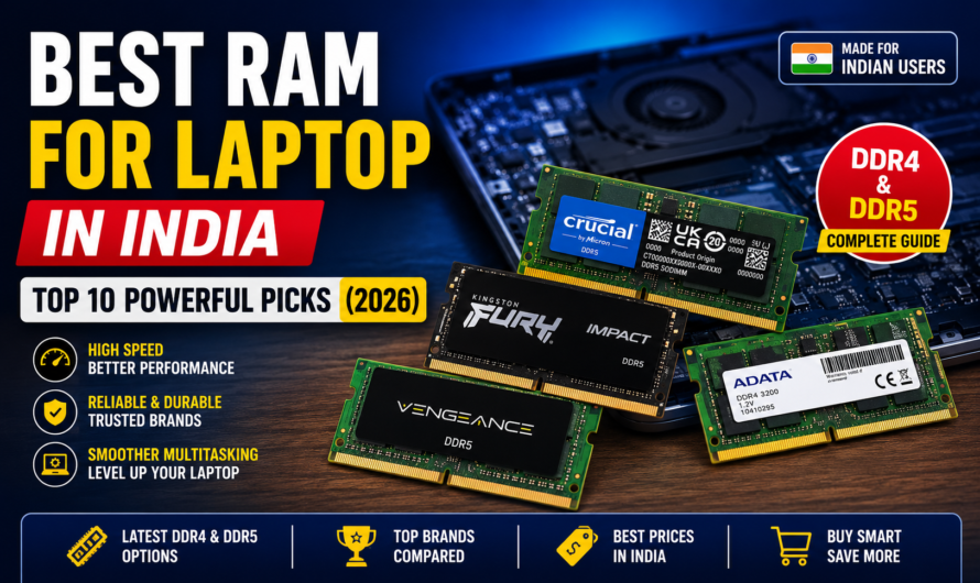 Best RAM for Laptop in India: Top 10 Powerful Picks (2026)
