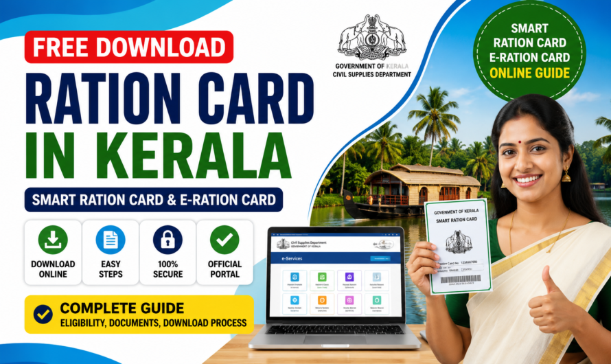 Free Download of Ration Card in Kerala – Smart Ration Card & E-Ration Card Online Guide