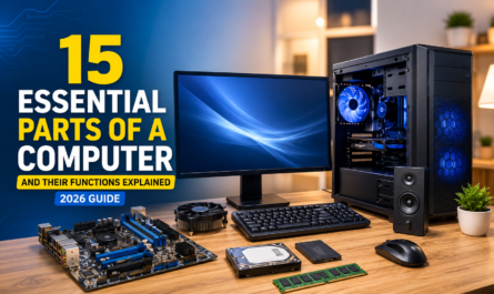 parts of a computer and their functions