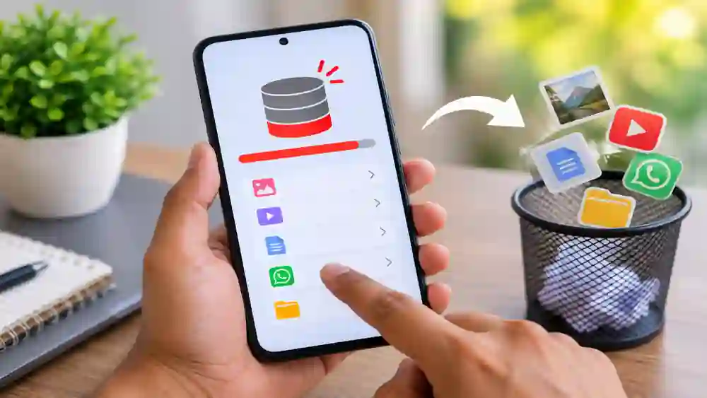 Phone Storage Full Android storage cleanup and space management