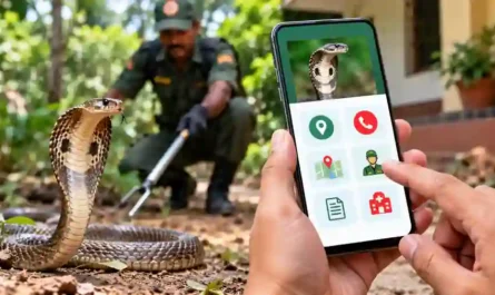 Snake Rescue App Kerala for reporting snake sightings and rescue assistance