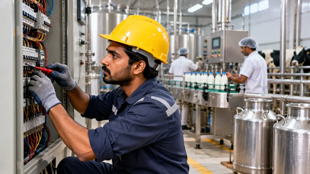 MILMA Technician Job 2026 electrician recruitment and ITI career