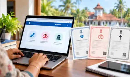Kerala Birth, Marriage and Death Certificate online download guide